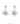 925 silver needle five-pointed star earrings long earrings feminine temperament simple trendy earrings